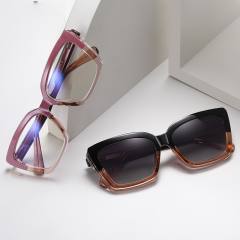 Hot sale Magnetic glasses set reading glasses sunglasses set