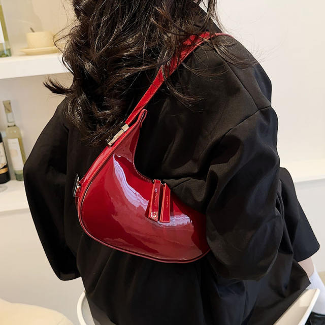 Spring summer design PU leather women shoulder bag