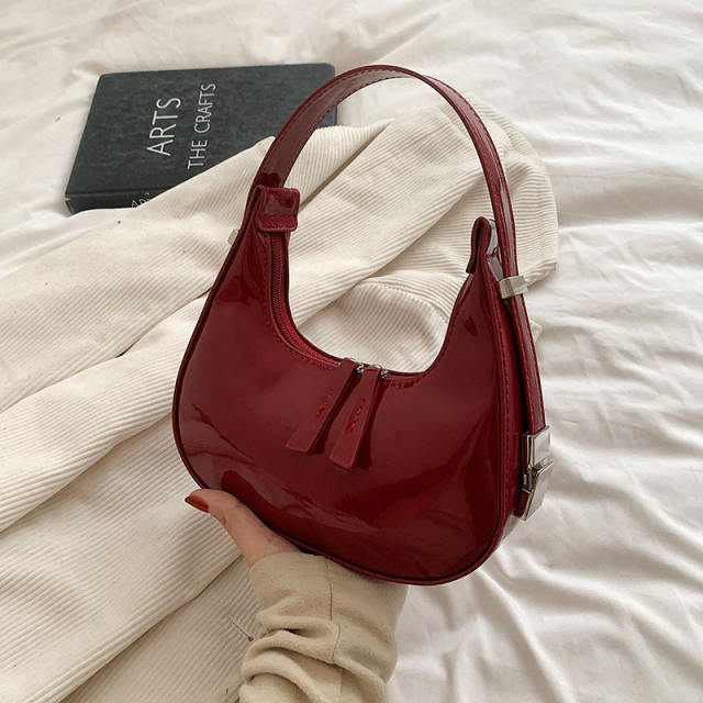 Spring summer design PU leather women shoulder bag