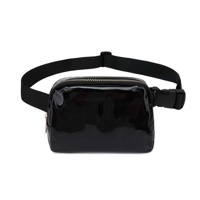 Summer waterproof colorful nylon clear bag clear belt bag for sport