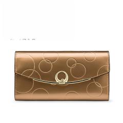 RFID Genuine Leather large size women wallet purse