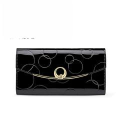 RFID Genuine Leather large size women wallet purse