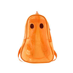 Funny black eye coloful PVC waterproof clear backpack