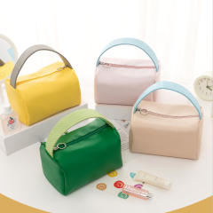 New design candy color large size cosmetic bag