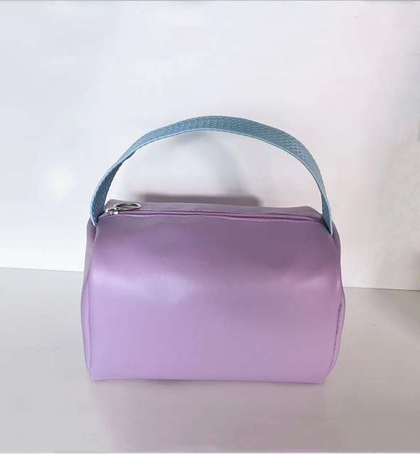 New design candy color large size cosmetic bag