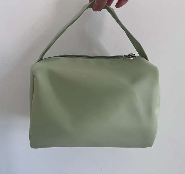 New design candy color large size cosmetic bag