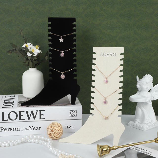 Hot sale colorful display stand for anklet anklet display stand