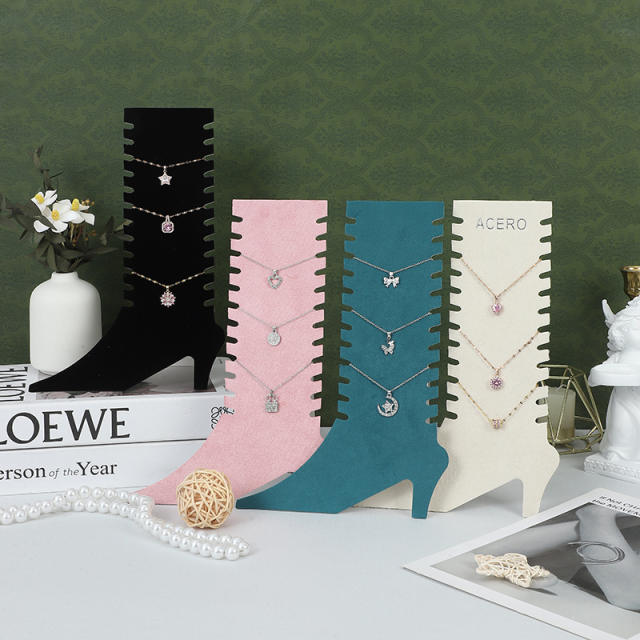 Hot sale colorful display stand for anklet anklet display stand