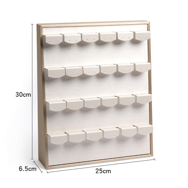 PU leather good quality necklace pendant earrings display stand