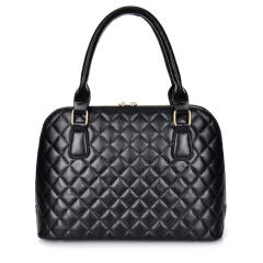 3pcs set classic quilted pattern handbag wallet set