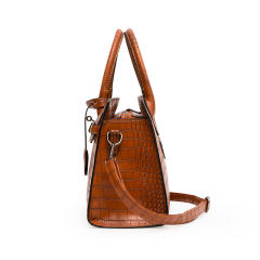 3pcs set popular Crocodile pattern kelly bag handbag wallet set