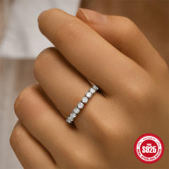 925 sterling silver diamond pearl adjustable finger rings