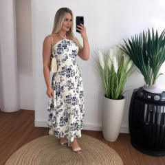 Boho holiday design halter neck maxi dress for women