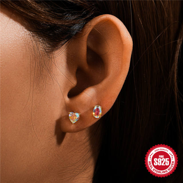 925 sterling silver moonstone elegant nap earrings