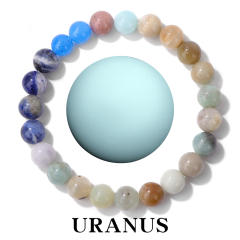 Solar System Eight Planets Energy Bracelet Natural stone bracelet