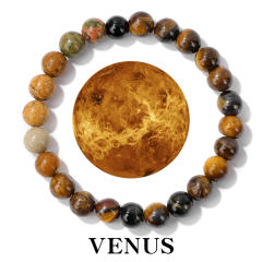 Solar System Eight Planets Energy Bracelet Natural stone bracelet