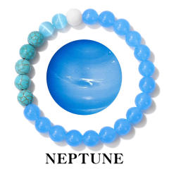 Solar System Eight Planets Energy Bracelet Natural stone bracelet