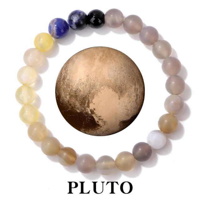 Solar System Eight Planets Energy Bracelet Natural stone bracelet
