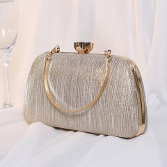 Personality Gradient color gliter women evening bag clutch bag