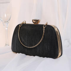 Personality Gradient color gliter women evening bag clutch bag