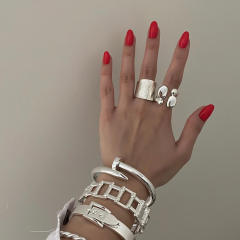 18KG Chunky design stainless steel finger rings