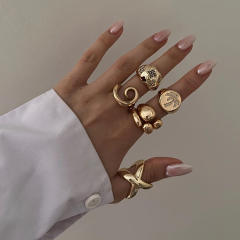 18KG Chunky design stainless steel finger rings