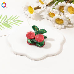 Summer sweet fruit design mini hair claw clips