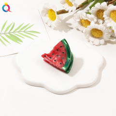 Summer sweet fruit design mini hair claw clips