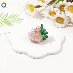 Summer sweet fruit design mini hair claw clips