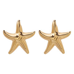 Summer ocean series starfish big earrings