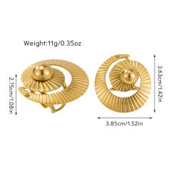 Boho chunky flower large size stainless steel finger rings collection