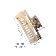 10.5CM Large size thick hair hair claw clips