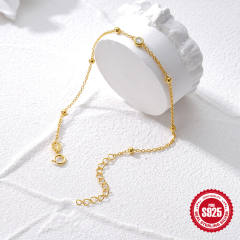 925 sterling silver heart bracelet