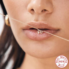 925 sterling silver angel number dainty necklace