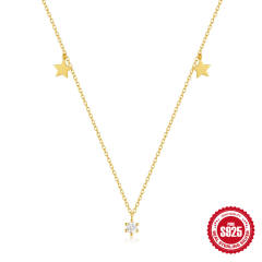 925 sterling silver diamond dainty necklace bezel necklace