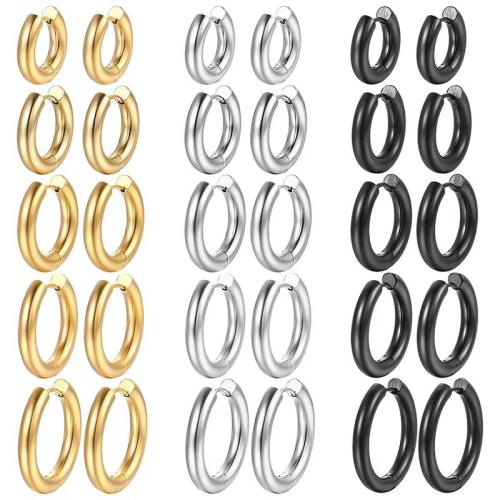 18KG Easy match small hoop huggie earrings for men women 1pcs price