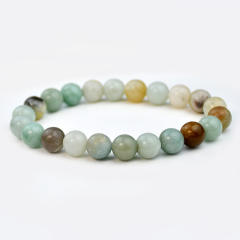 Summer natural stone beaded bracelet