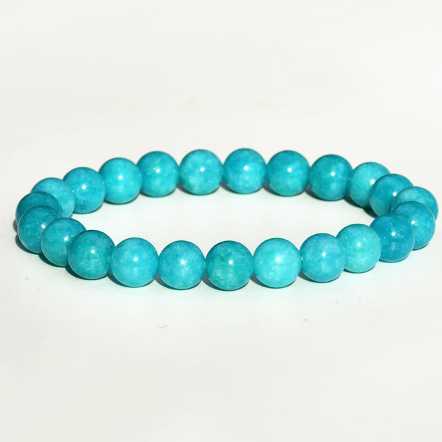 Summer natural stone beaded bracelet