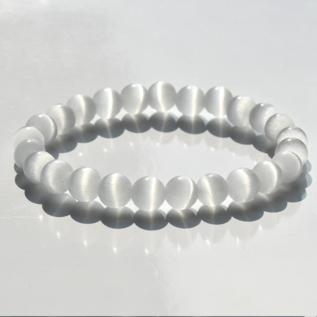 Summer natural stone beaded bracelet