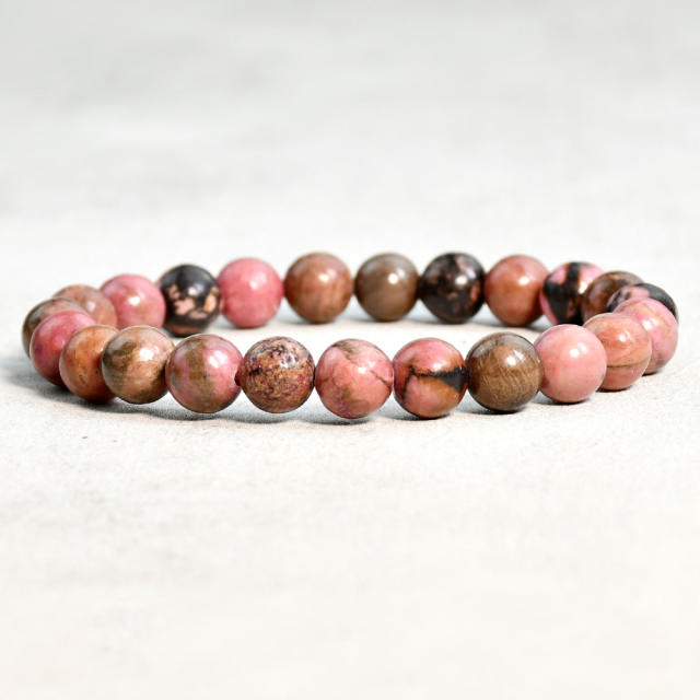 Summer natural stone beaded bracelet