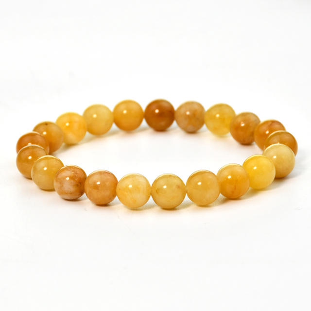 Summer natural stone beaded bracelet