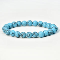 Summer natural stone beaded bracelet