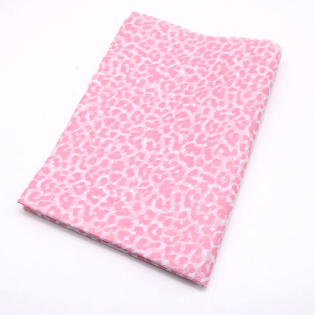 Unique leopard grain leaf design tissue paper gift wrap paper