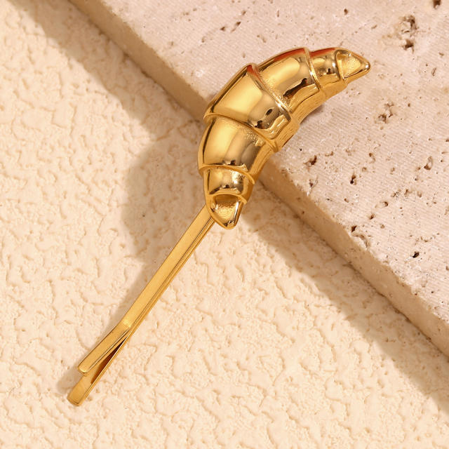 18KG personality Croissant stainless steel hair clips bobby pins