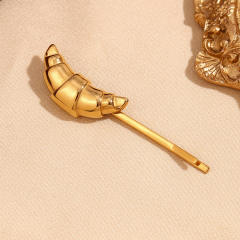 18KG personality Croissant stainless steel hair clips bobby pins