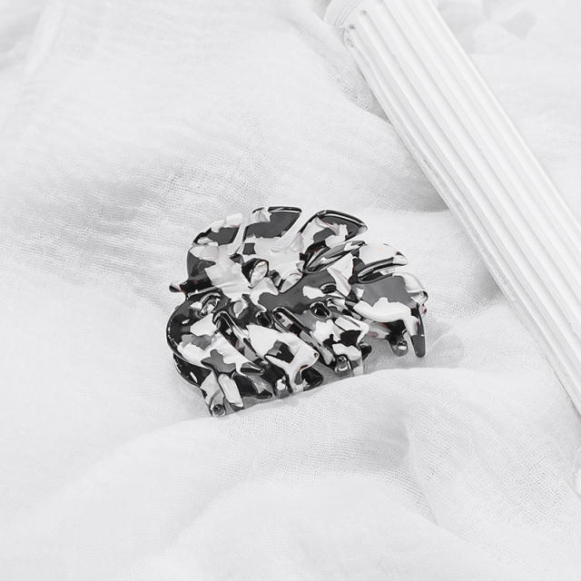 Summer beach trend Palm leaves Acetate hair claw clips 8cm