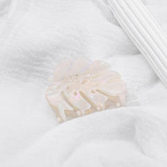 Summer beach trend Palm leaves Acetate hair claw clips 8cm