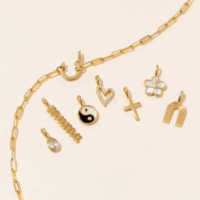 DIY dainty necklace boot cowboy hat cross butterfly heart pendant collection