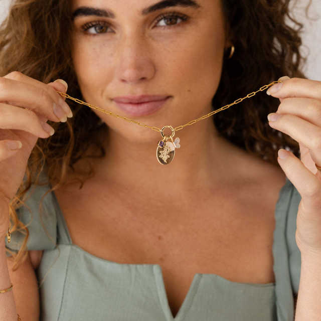 diy pendant boot cowboy hat mama letter gold plated copper pendant necklace