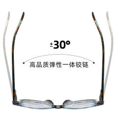Personality colorful cat eye shape anti blue light reading glasses